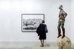 William Kentridge and Yinka Shonibare CBE, <a href='/art-galleries/goodman-gallery/' target='_blank'>Goodman Gallery</a>, Art Basel (13–16 June 2019). Courtesy Ocula. Photo: Charles Roussel.